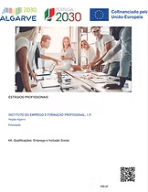 Estágios Profissionais IEFP — Portugal 2030, União Europeia