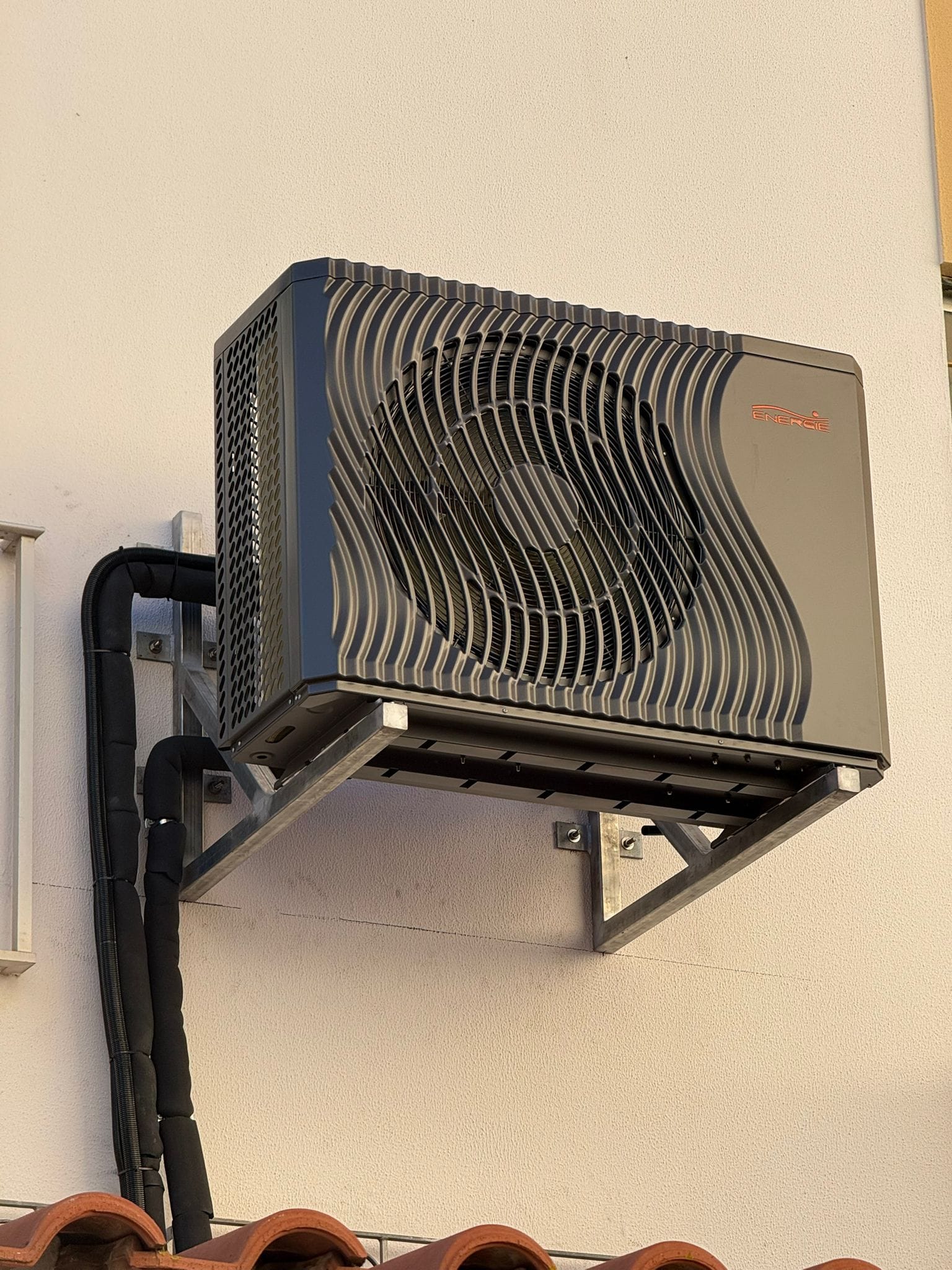Resultado — nova bomba de calor instalada